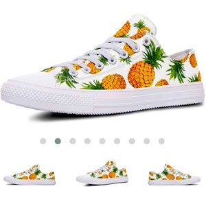 Men’s shoes size 9 pineapple design